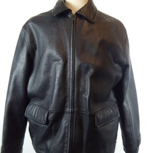 GORDON & FERGUSON HEAVY LEATHER AVIATOR Jacket L
